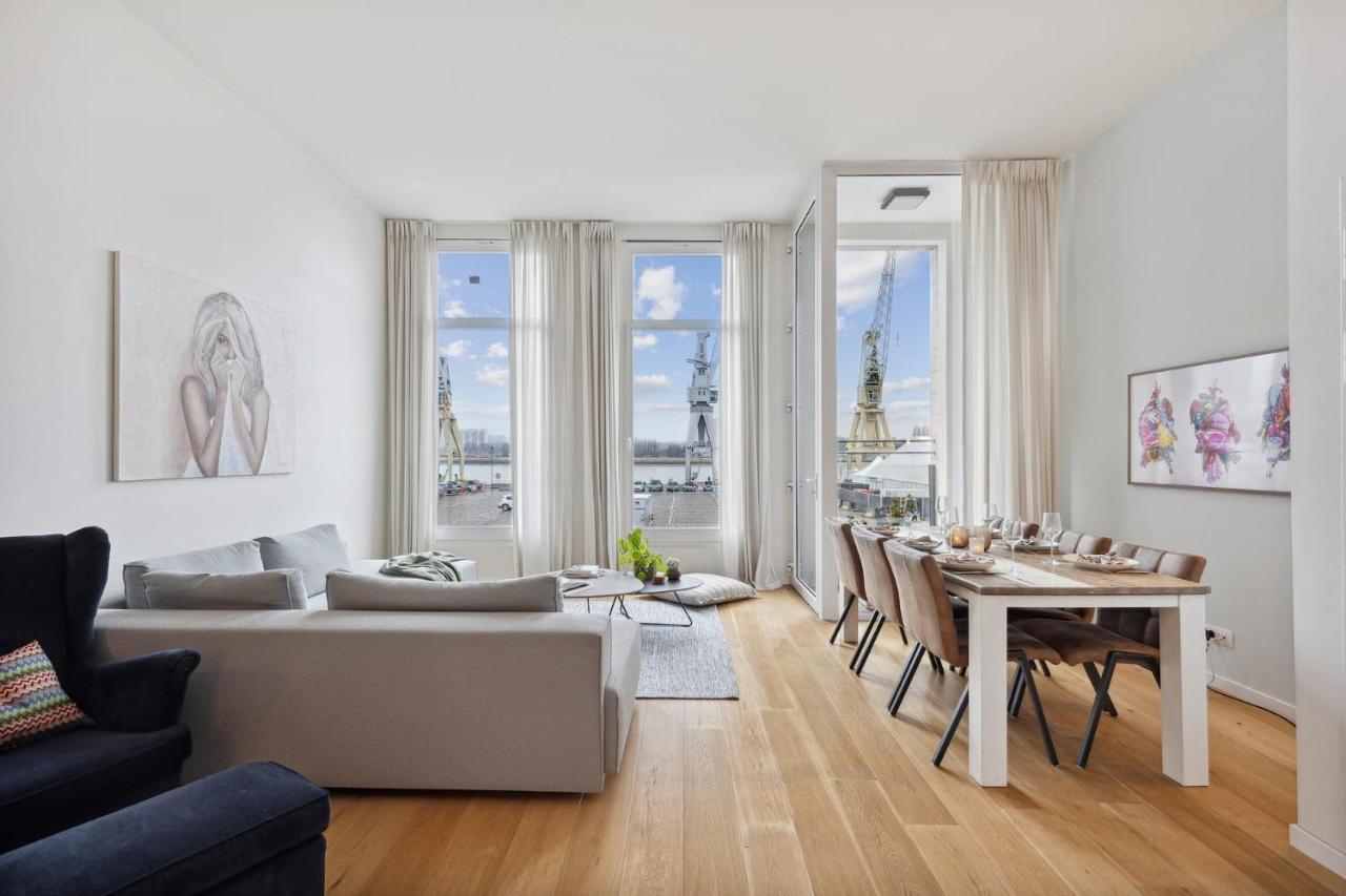 Bright Waterfront Apartment Antwerpen Ngoại thất bức ảnh