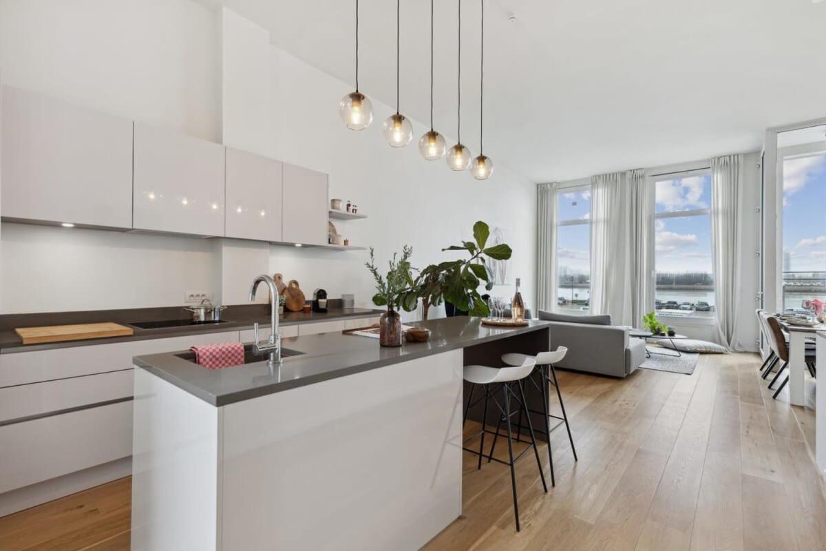 Bright Waterfront Apartment Antwerpen Ngoại thất bức ảnh