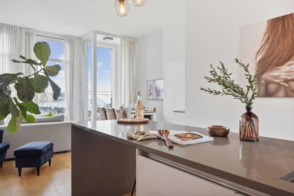 Bright Waterfront Apartment Antwerpen Ngoại thất bức ảnh